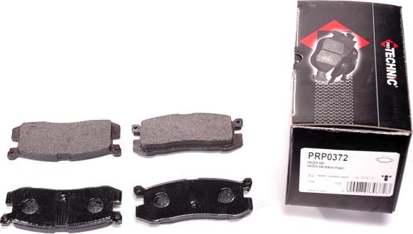 Protechnic PRP0372 - Тормозные колодки, дисковые, комплект autosila-amz.com