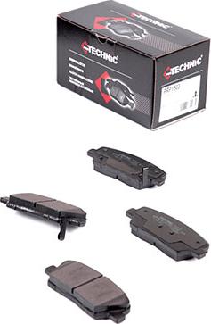 Protechnic PRP1563 - Тормозные колодки, дисковые, комплект autosila-amz.com