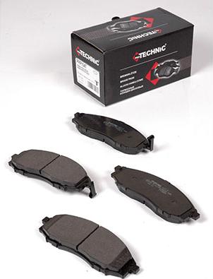 Protechnic PRP1047 - Тормозные колодки, дисковые, комплект autosila-amz.com