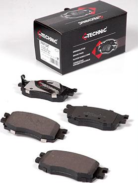 Protechnic PRP1247 - Тормозные колодки, дисковые, комплект autosila-amz.com