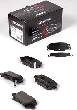 Protechnic PRP1252 - Тормозные колодки, дисковые, комплект autosila-amz.com