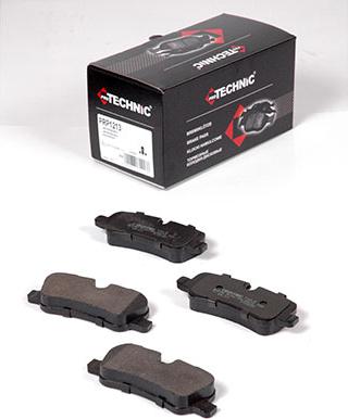 Protechnic PRP1213 - Тормозные колодки, дисковые, комплект autosila-amz.com