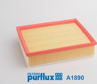 Purflux A1890 - Воздушный фильтр, двигатель autosila-amz.com