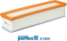 Purflux A1809 - Воздушный фильтр, двигатель autosila-amz.com