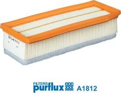 Purflux A1812 - Воздушный фильтр, двигатель autosila-amz.com