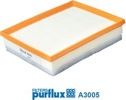 Purflux A3005 - Воздушный фильтр, двигатель autosila-amz.com
