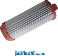 Purflux A3008 - Воздушный фильтр, двигатель autosila-amz.com