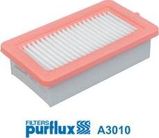 Purflux A3010 - Воздушный фильтр, двигатель autosila-amz.com