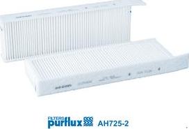 Purflux AH725-2 - Фильтр воздуха в салоне autosila-amz.com