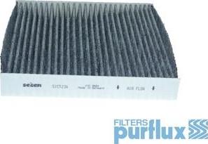 Purflux AHC371 - Фильтр воздуха в салоне autosila-amz.com