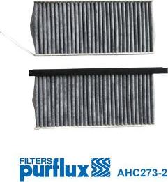 Purflux AHC273-2 - Фильтр воздуха в салоне autosila-amz.com