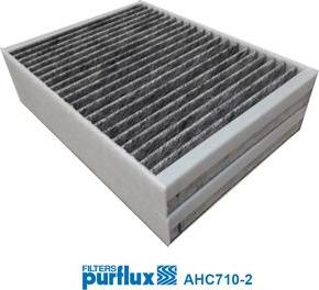 Purflux AHC710-2 - Фильтр воздуха в салоне autosila-amz.com