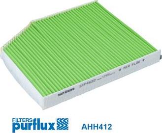 Purflux AHH412 - Фильтр воздуха в салоне autosila-amz.com