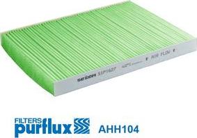 Purflux AHH104 - Фильтр воздуха в салоне autosila-amz.com