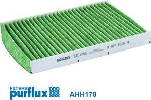 Purflux AHH178 - Фильтр воздуха в салоне autosila-amz.com