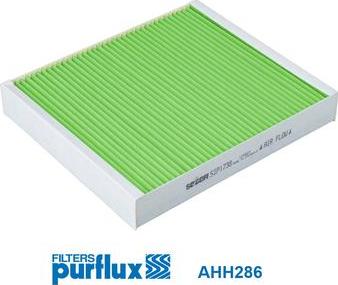 Purflux AHH286 - Фильтр воздуха в салоне autosila-amz.com