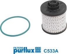 Purflux C533A - Фильтр топливный CITROEN: C4 GRAND PICASSO II 2.0 BLUEHDI 150 13-, C4 PICASSO II 2.0 BLUEHDI 150 13- autosila-amz.com