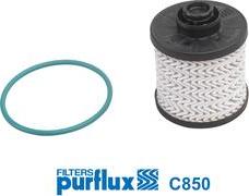 Purflux C850 - Топливный фильтр autosila-amz.com