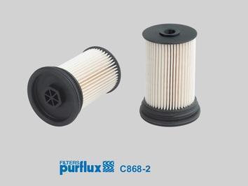 Purflux C868-2 - Топливный фильтр autosila-amz.com