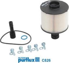 Purflux C826 - Топливный фильтр autosila-amz.com