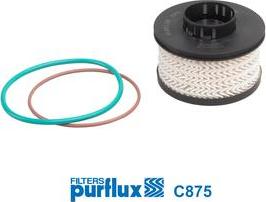 Purflux C875 - Топливный фильтр autosila-amz.com