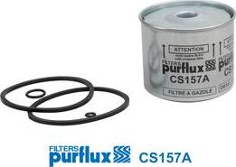 Purflux CS157A - Топливный фильтр autosila-amz.com