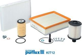 Purflux KIT12 - Комплект фильтра autosila-amz.com