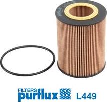 Purflux L449 - Масляный фильтр autosila-amz.com