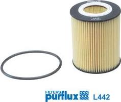 Purflux L442 - Масляный фильтр autosila-amz.com