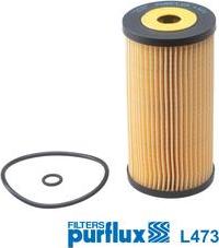 Purflux L473 - Масляный фильтр autosila-amz.com