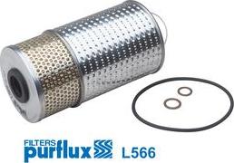 Purflux L566 - Масляный фильтр autosila-amz.com