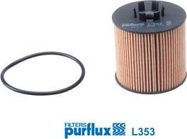 Purflux L353 - Масляный фильтр autosila-amz.com