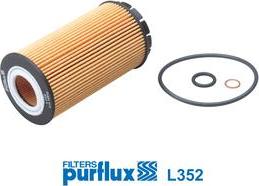 Purflux L352 - Масляный фильтр autosila-amz.com