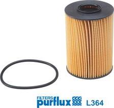 Purflux L364 - Масляный фильтр autosila-amz.com