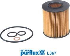 Purflux L367 - Масляный фильтр autosila-amz.com