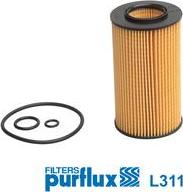 Purflux L311 - Масляный фильтр autosila-amz.com