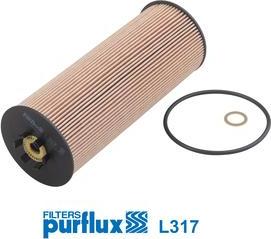 Purflux L317 - Масляный фильтр autosila-amz.com