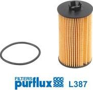 Purflux L387 - Масляный фильтр autosila-amz.com