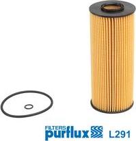Purflux L291 - Масляный фильтр autosila-amz.com