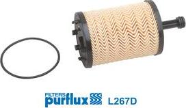 Purflux L267D - Масляный фильтр autosila-amz.com