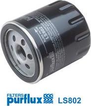 Purflux LS802 - Масляный фильтр autosila-amz.com