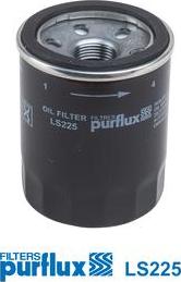 Purflux LS225 - Фильтр масляный HYUNDAI: GETZ (TB) 1.1i 02-, i10 (BA/IA/PA) 1.0-1.2i/LPG 08-, i20 (GB/PB/PBT) 1.2i/1 autosila-amz.com