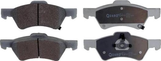 QUARO QP9601 - Тормозные колодки, дисковые, комплект autosila-amz.com