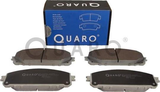 QUARO QP9058 - Тормозные колодки, дисковые, комплект autosila-amz.com