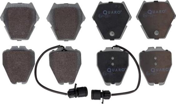 QUARO QP9276 - Тормозные колодки, дисковые, комплект autosila-amz.com