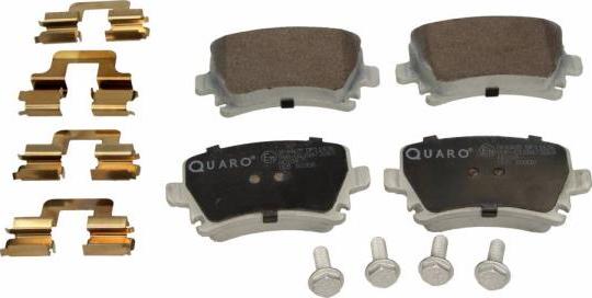 QUARO QP4465 - Тормозные колодки, дисковые, комплект autosila-amz.com