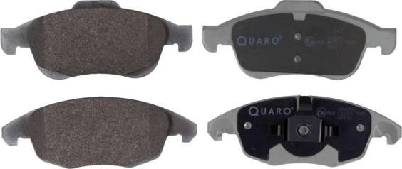 QUARO QP4552 - Тормозные колодки, дисковые, комплект autosila-amz.com