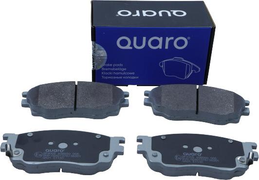 QUARO QP4005 - Тормозные колодки, дисковые, комплект autosila-amz.com