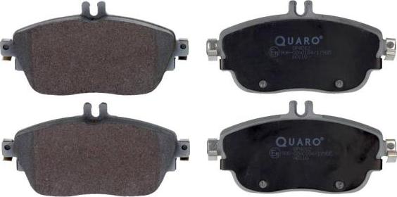 QUARO QP4012 - Тормозные колодки, дисковые, комплект autosila-amz.com