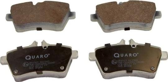 QUARO QP4169 - Тормозные колодки, дисковые, комплект autosila-amz.com